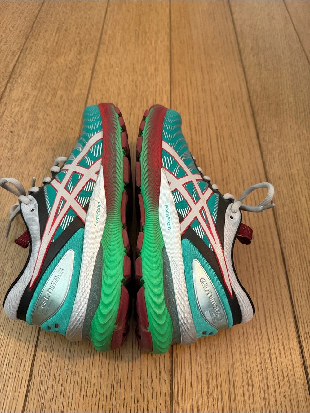 ASICS x Kiko Kostandinov FN1-S Gel Nimbus 22 Baltic Jewel Size 7 RARE